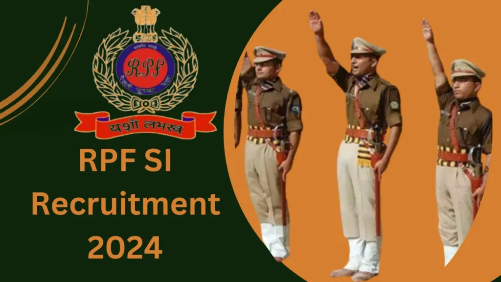 RPF SI Recruitment 2024