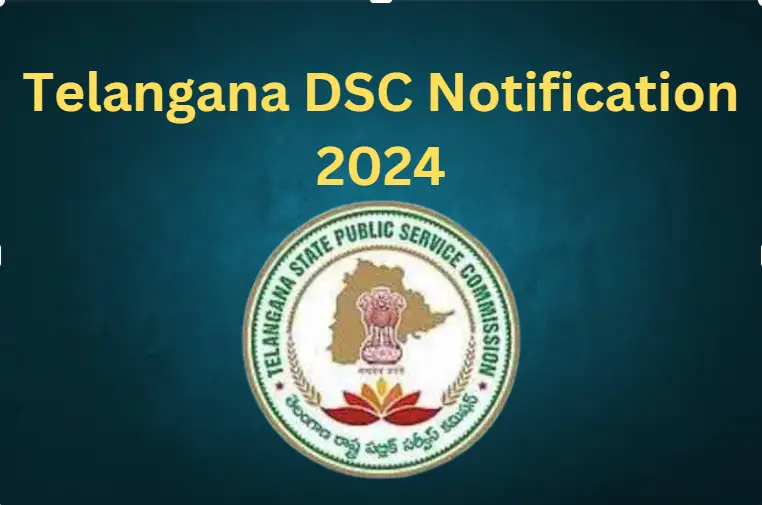 Telangana DSC Notification 2024